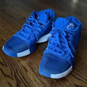 B24 Nike LeBron Men 9.5 Streetwear Basketball Casual Blue Sneakers